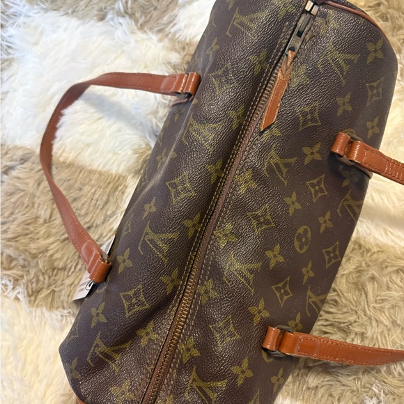 Louis Vuitton Brown Monogram Barrel Bag